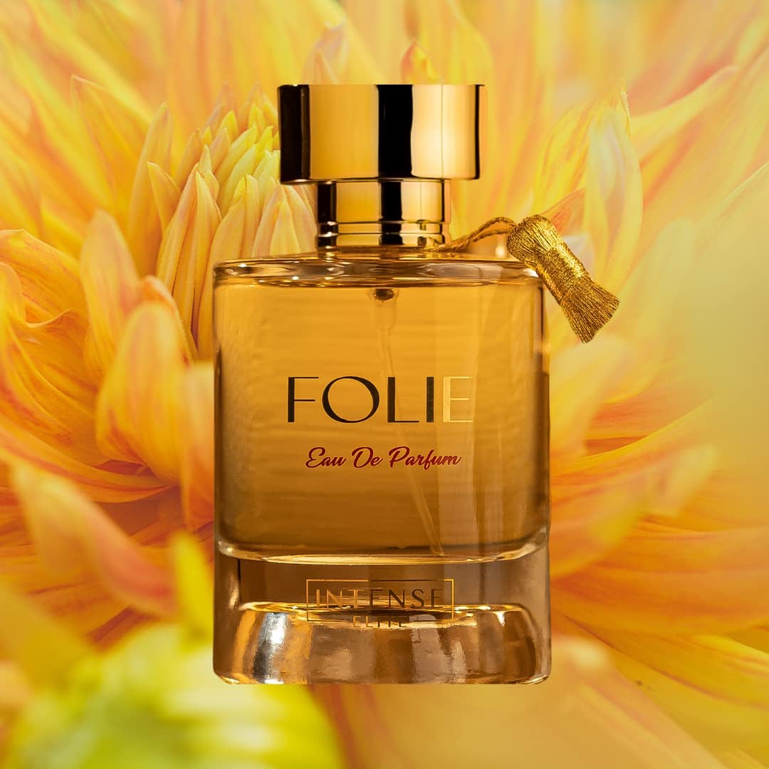 Folie Eau De Parfum Spray 100 ML (3.4 Oz) By Intense Elite (Velvet Pouch)