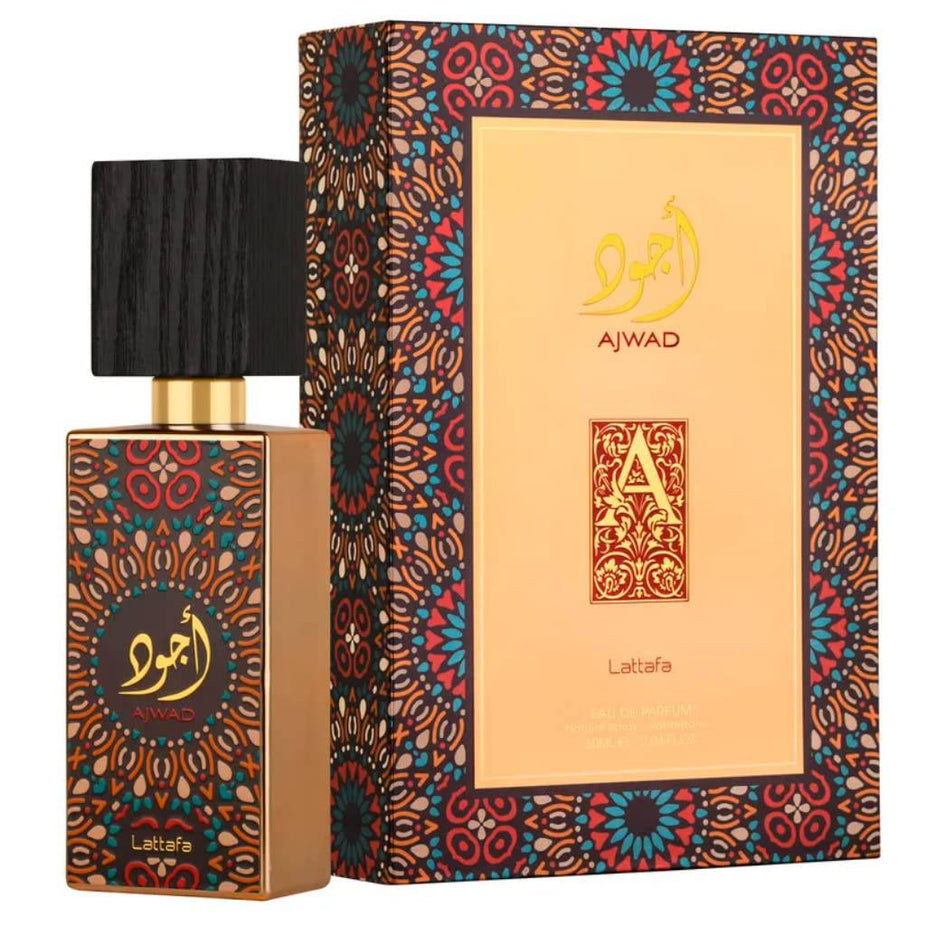 Fakhar Men, Ajwad & Oud Mood Elixir EDP-100ml with Magnetic Gift Box - Intense oud