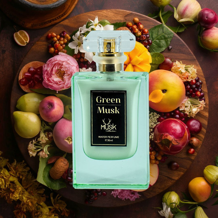 GREEN MUSK WATER PERFUME 30ML (1.01 OZ) By Hamidi | Delight Your Senses With The Invigorating Aroma. - Intense Oud