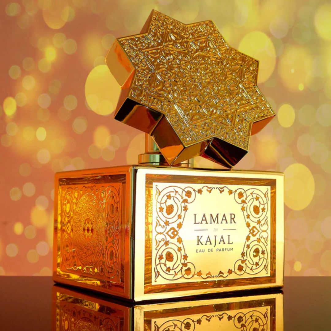 Lamar Eau De Parfum Spray 100ML (3.4 OZ) By Kajal | A Vibrant Fruity-Floral Fragrance With A Rich, Warm Woody Base.