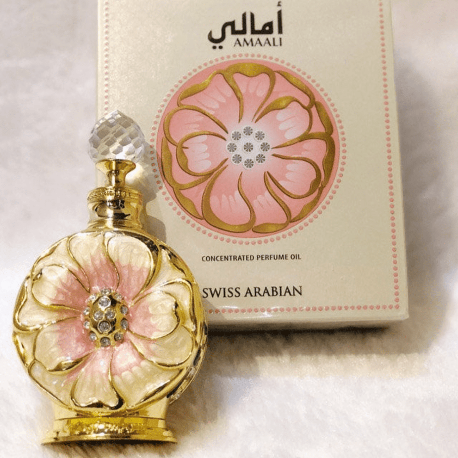 Amaali for Women Perfume Oil - 15 ML (0.5 oz) by Swiss Arabian - Intense oud