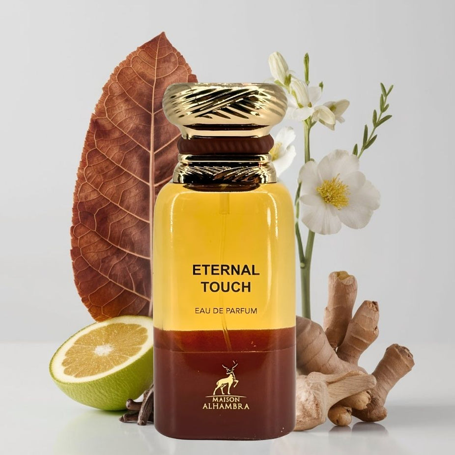 Eternal Touch EDP Spray 80ML (2.7OZ) by Maison Alhambra | Unleash Your Bold Essence with This Luxurious Fragrance.