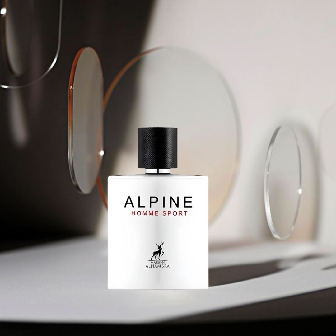 Alpine Homme Sport Eau De Parfum Spray 100ML (3.4 OZ) By Maison Alhambra | Embrace Luxury With Every Delicate Spritz. - Intense Oud