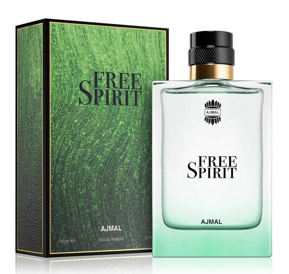 Free Spirit EDP - Eau De Parfum 100 ML (3.4 oz) by Ajmal Perfumes - Intense oud