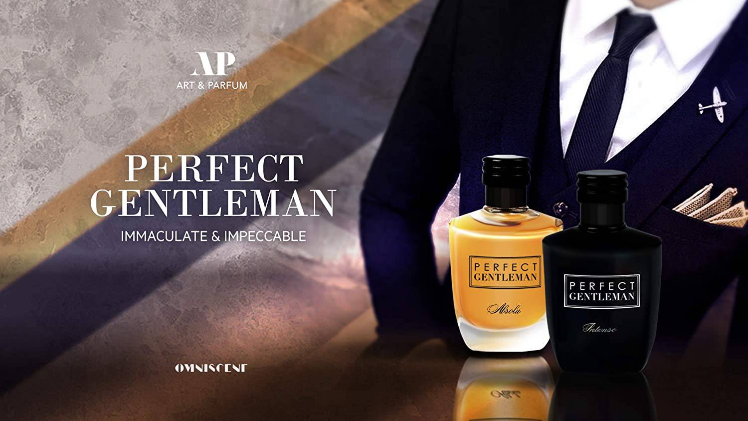 Perfect Gentleman Absolu Men - 100 ML (3.4 oz) by Art & Parfum - Intense oud