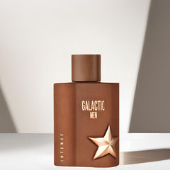 Galactic Men Intense Eau De Parfum Spray 100ML (3.4 OZ) by Maison Alhambra | A Cozy, Sweet & Smoky Blend with Rich Vanilla, Cacao & Resinous Warmth.