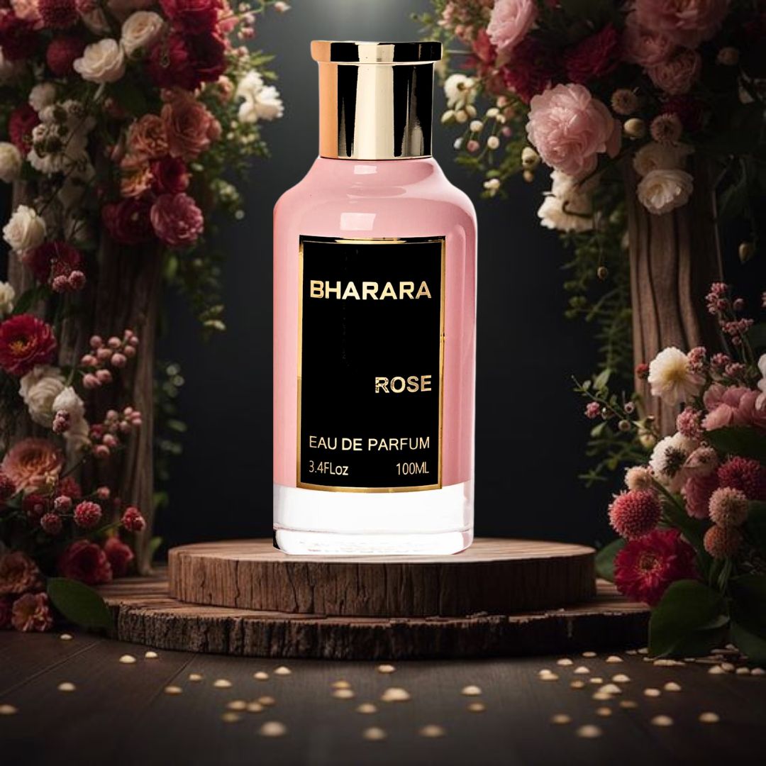 Bharara Rose EDP Spray 100ML (3.4 OZ) by BHARARA | Long Lasting, Luxurious, Floral, Timeless Fragrances.