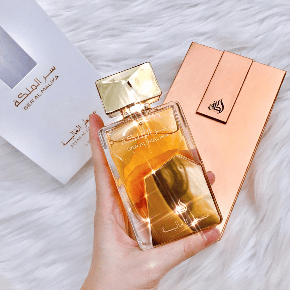 Ser Al Malika Attar Al Ghalia EDP - 100ML by Lattafa - Intense oud