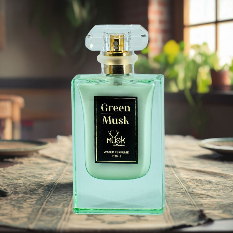 GREEN MUSK WATER PERFUME 30ML (1.01 OZ) By Hamidi | Delight Your Senses With The Invigorating Aroma. - Intense Oud