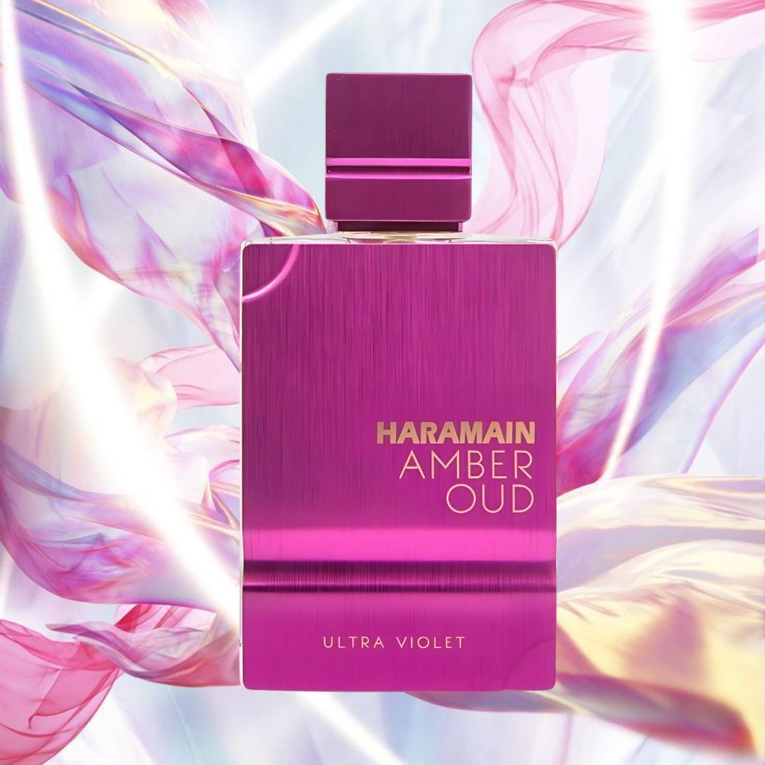 Amber Oud Ultra Violet Eau De Parfum Spray 120ML (4.0 OZ) By Al Haramain | A Mesmerizing Fusion Of Opulent Florals, Tantalizing Spice & Woody Warmth For An Alluring Finish.