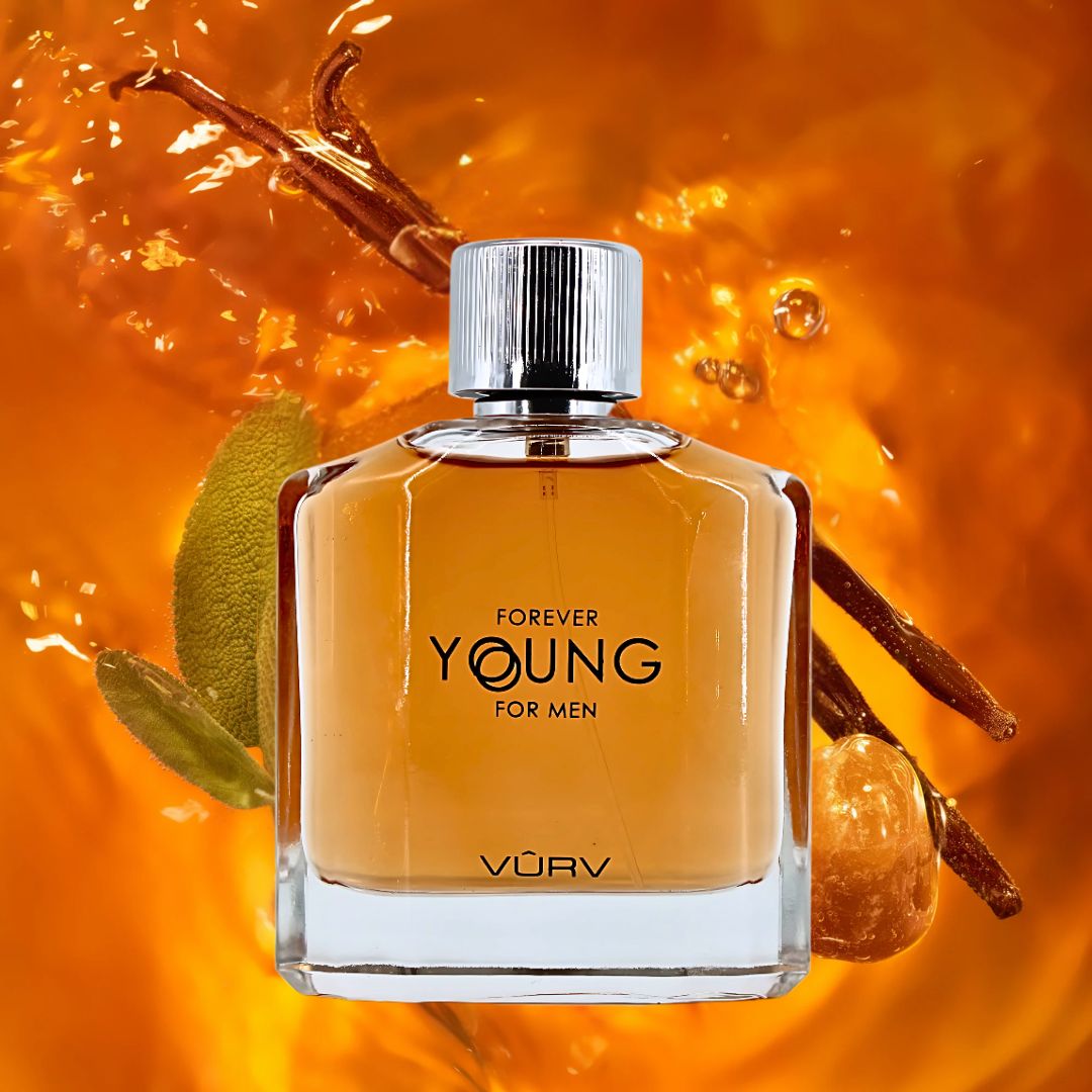 Forever Young Eau De Parfum Spray 100ML (3.4 OZ) By Vurv | A Cozy Fusion Of Chestnut, Lavender & Vanilla, Offering A Sweet, Calming Scent.