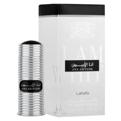 Ana Abiyedh Concentrated Perfume Oil - 25ML By Lattafa