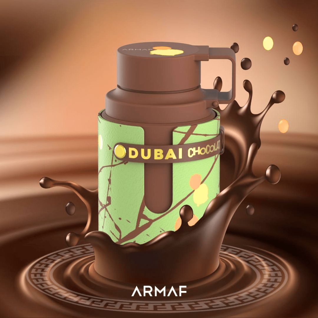 Odyssey Dubai Chocolat Gourmand Edition Eau De Parfum Spray 100ML (3.4 OZ) by Armaf | A Sweet, Nutty Blend of Coffee, Pistachio & Caramel with Rich Chocolate & Vanilla.