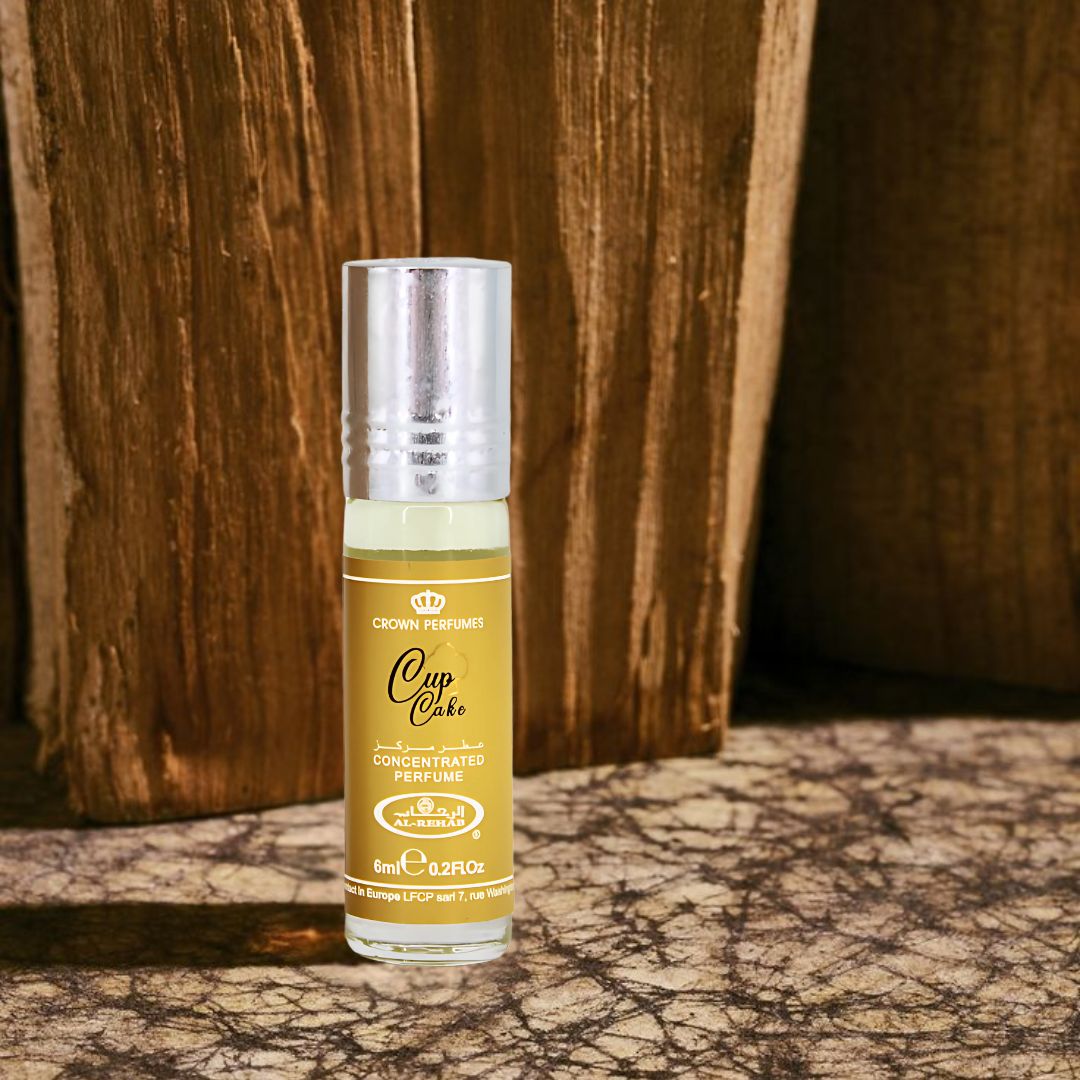 Cupcake Perfume Oil CPO 6ML (0.2 OZ) By Al Rehab | Citrus, Creamy Vanilla & Amber For A Cozy, Sweet Finish.