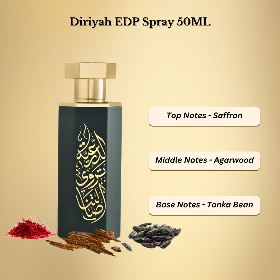 Arab Collection TUWAIQ, AL ULA, DIRIYAH - EDP Sprays 50ML (1.7 OZ) by Reef Perfumes. - Intense Oud