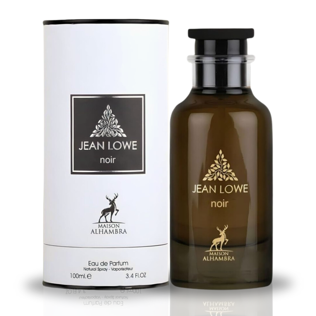 Jean Lowe FRAICHE, NOIR, MATIERE EDP Spray 100ML (3.4OZ) By Maison Alhambra | Long Lasting, Woody, Aquatic, Spicy, Aromatic. (ICONIC COLLECTION) - Intense Oud