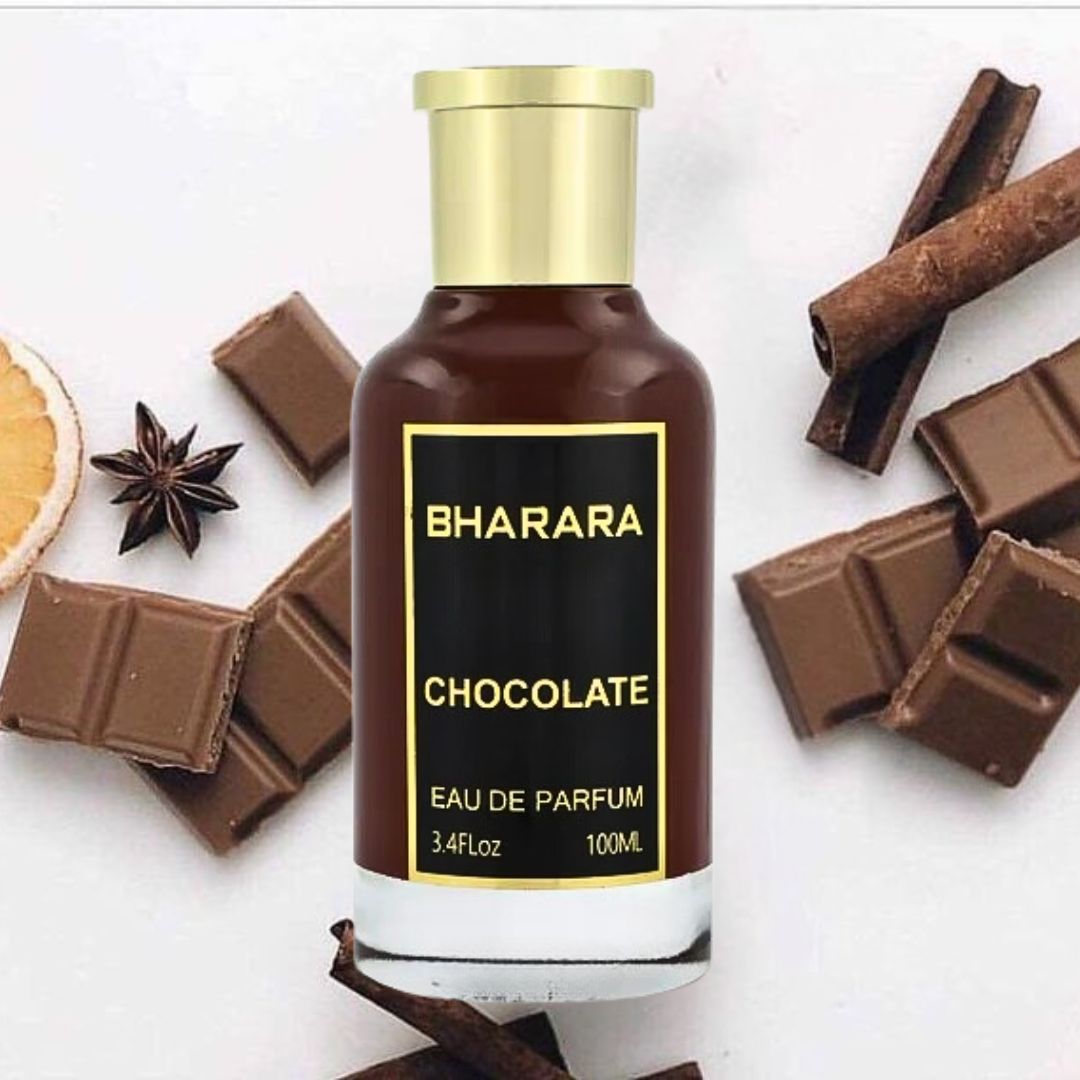 Bharara Chocolate EDP Spray 100ML (3.4 OZ) By BHARARA | A Rich Gourmand Masterpiece With Sweet Spice.