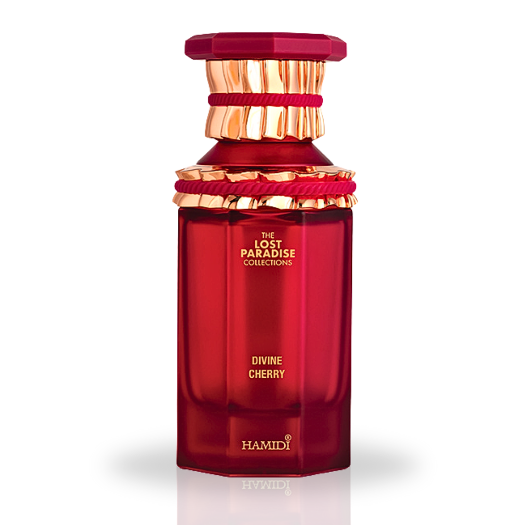 DIVINE CHERRY EDP Spray 100ML (3.4 OZ) By Hamidi | Indulge In The Sweetness Of This Enchanting Fragrance. - Intense Oud