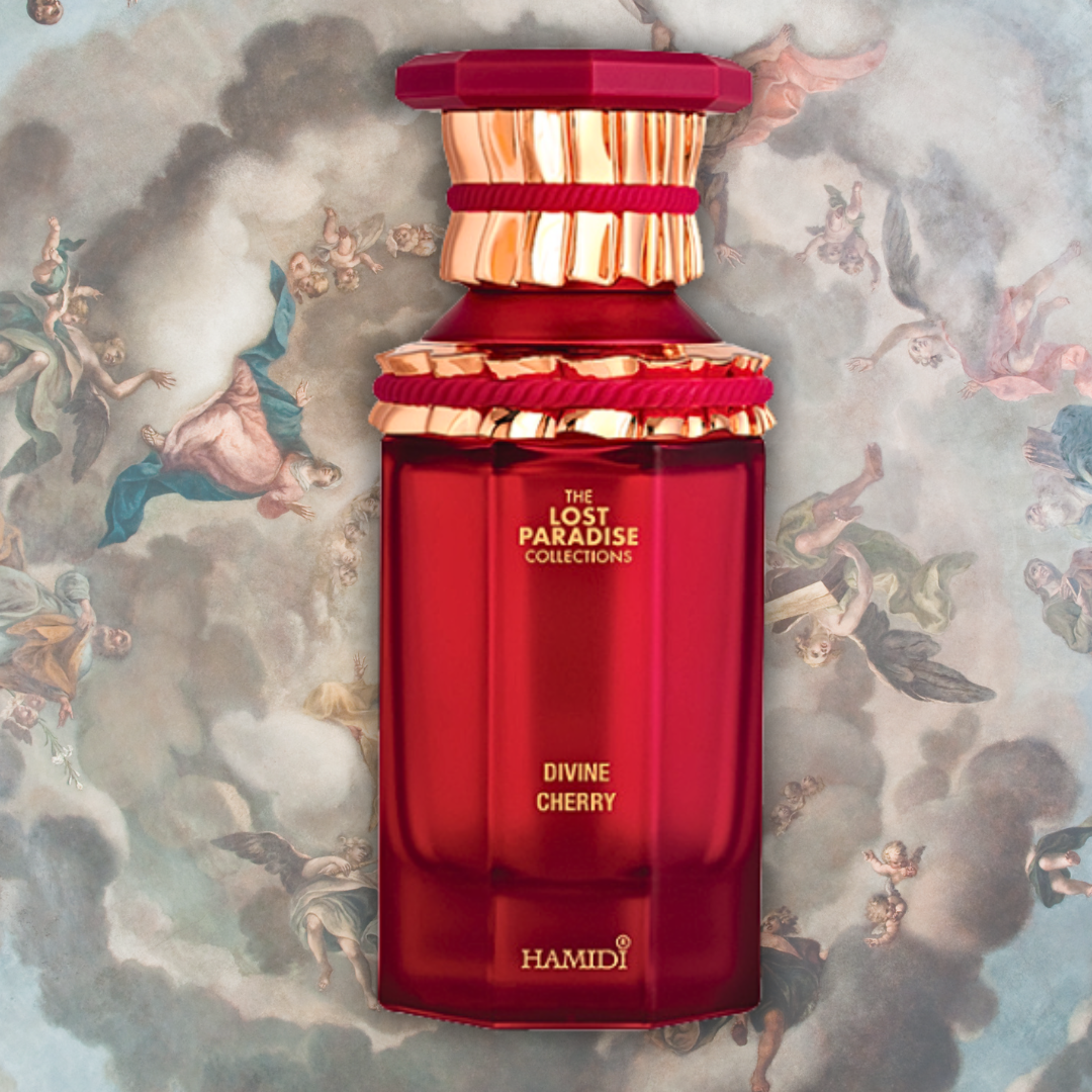 DIVINE CHERRY EDP Spray 100ML (3.4 OZ) By Hamidi | Indulge In The Sweetness Of This Enchanting Fragrance. - Intense Oud