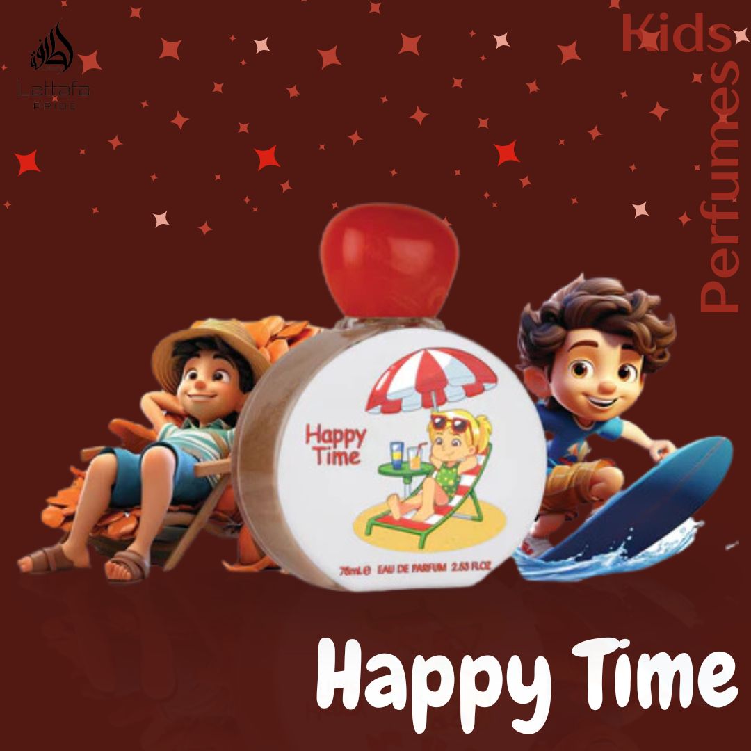 Happy Time For Kids Eau De Parfum Spray 75ML (2.5 OZ) By Lattafa Pride | A Gentle Scent That Captures Childhood Magic.