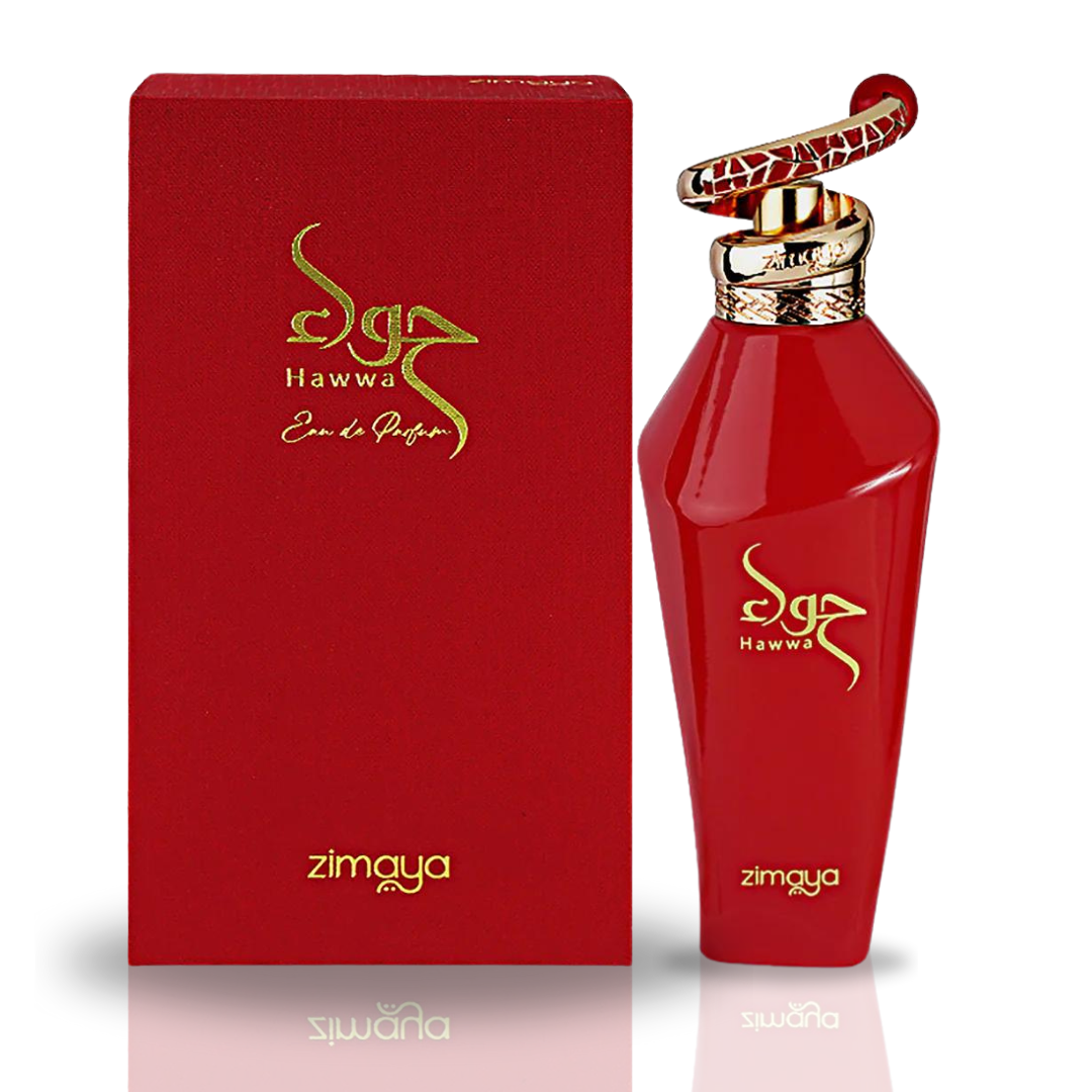 Hawwa Red EDP Spray 100ML (3.4 OZ) by ZIMAYA | Long Lasting, Floral, Fruity Fragrance For Women. - Intense Oud