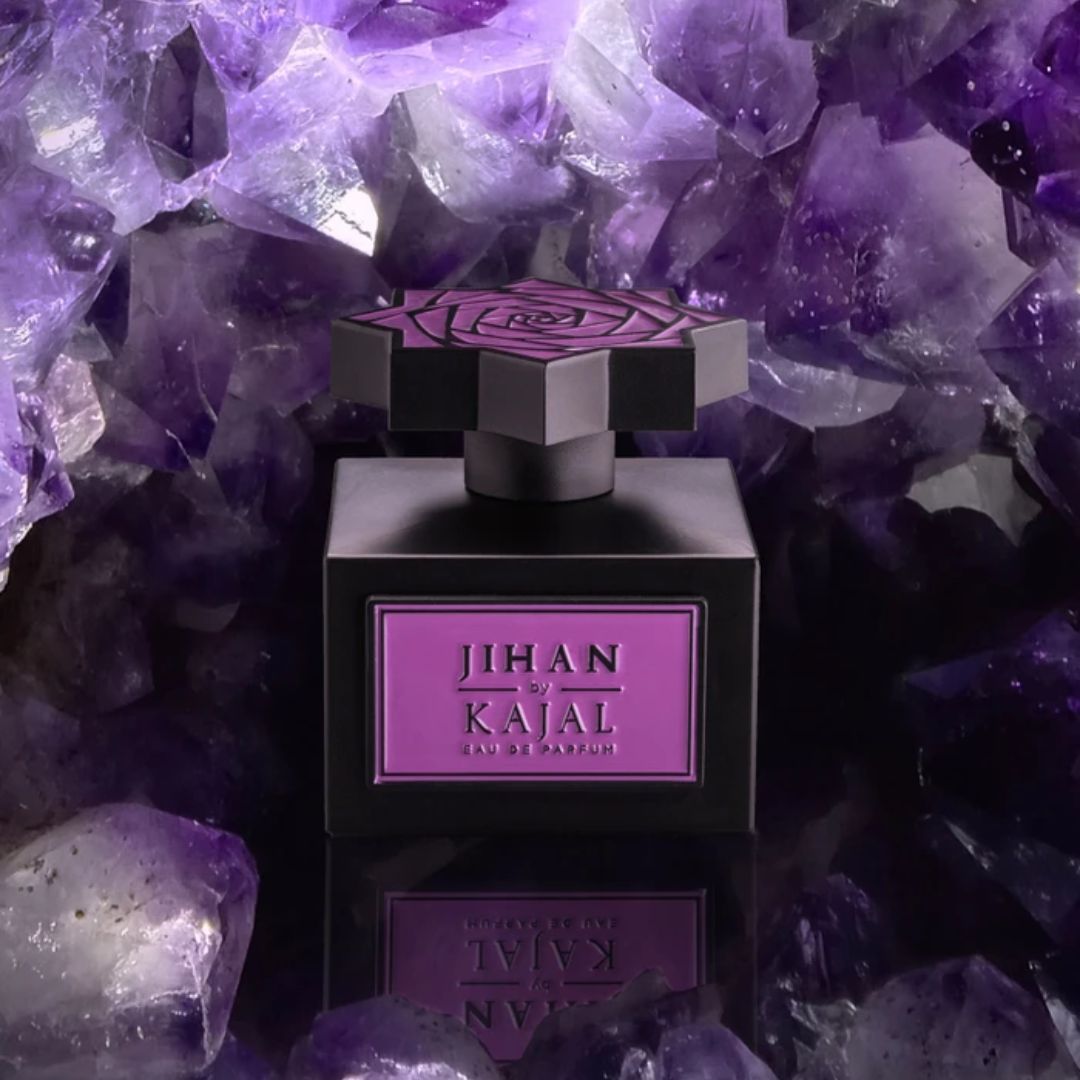 Jihan Eau De Parfum Spray 100ML (3.4 OZ) By Kajal | A Luxurious Blend Of Exotic Saffron, Florals & Smoky Oud, Wrapped in Creamy Vanilla For A Captivating Finish.