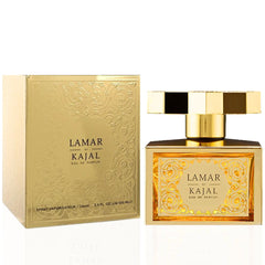 Lamar Eau De Parfum Spray 100ML (3.4 OZ) By Kajal | A Vibrant Fruity-Floral Fragrance With A Rich, Warm Woody Base.