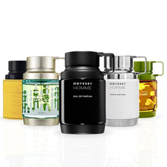 Odyssey Aqua Edition, Mega Limited Edition, Tyrant Special Edition, Homme White Edition, Homme Black EDP Sprays 60ML (2.02 OZ) By Armaf | A Versatile Collection Of Fresh, Spicy & Warm Fragrances For Every Occasion. (ODYSSEY COLLECTION) - Intense Oud