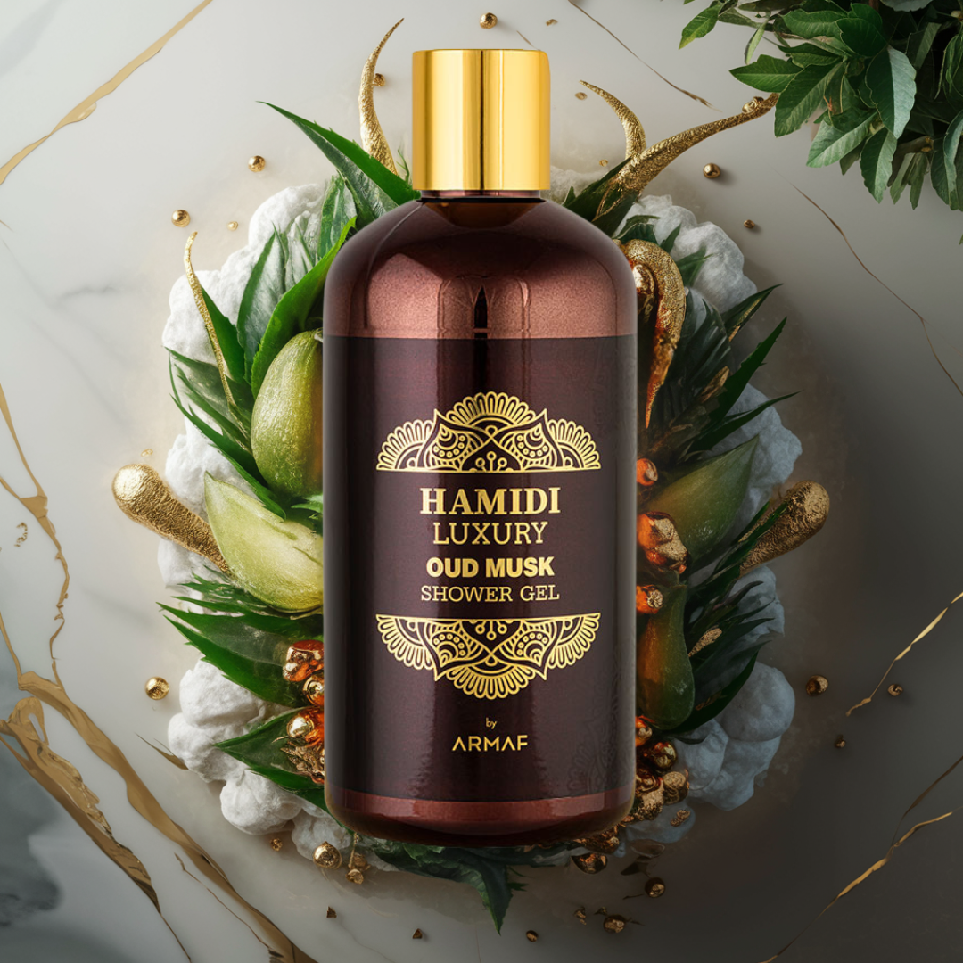 LUXURY OUD MUSK SHOWER GEL 500ML (16.9 OZ) By Hamidi | Ultra ...