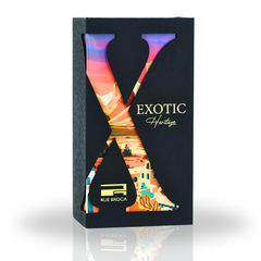 Exotic Heritage Pour Homme EDP Spray 100ML (3.4OZ) By RUE BROCA | Woody, Fruity, Aromatic Designer Perfumes. - Intense Oud