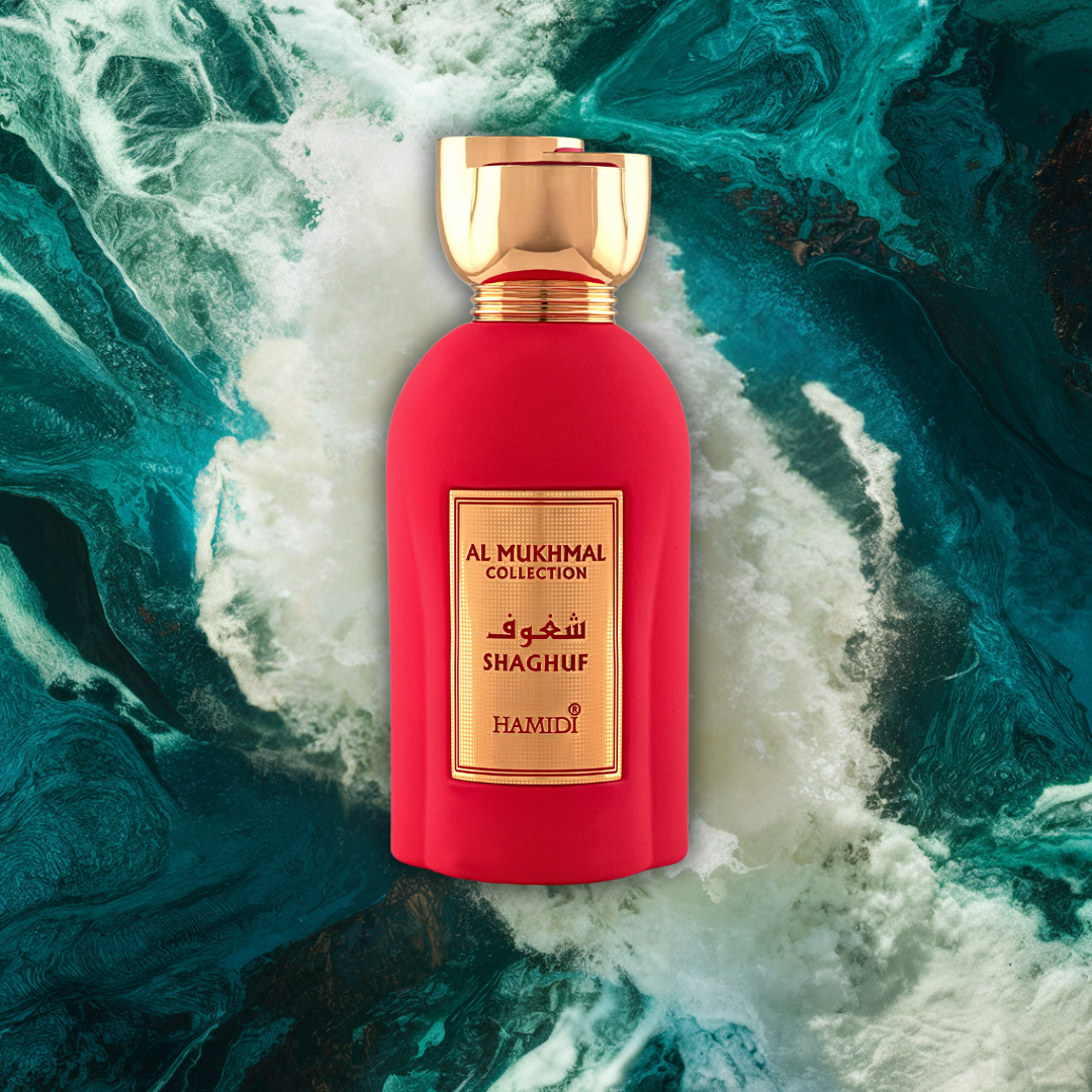 AL MUKHMAL - SHAGHUF EDP Spray 100ML (3.4 OZ) By Hamidi | Experience The Fiery Embrace With This Enchanting Fragrance. - Intense Oud