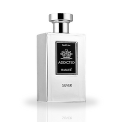 HAMIDI ADDICTED SILVER EDP Spray 120ML (4 OZ) By Hamidi | A Long Lasting And Intense Fragrance. - Intense Oud