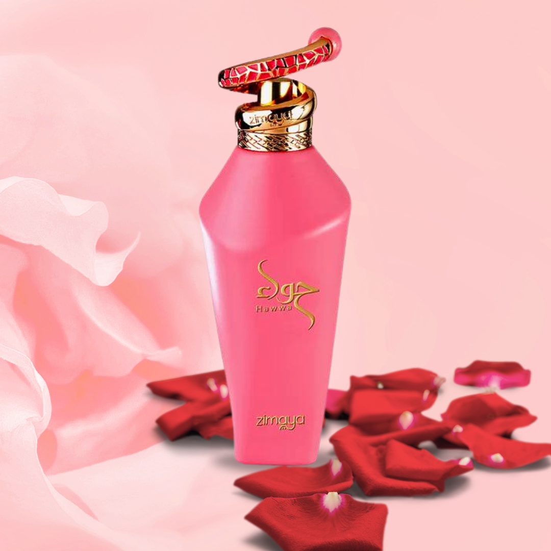 Hawwa Pink EDP Spray 100ML (3.4OZ) by ZIMAYA | Long Lasting, Fresh, Floral Bouquet Of Sensation. - Intense Oud