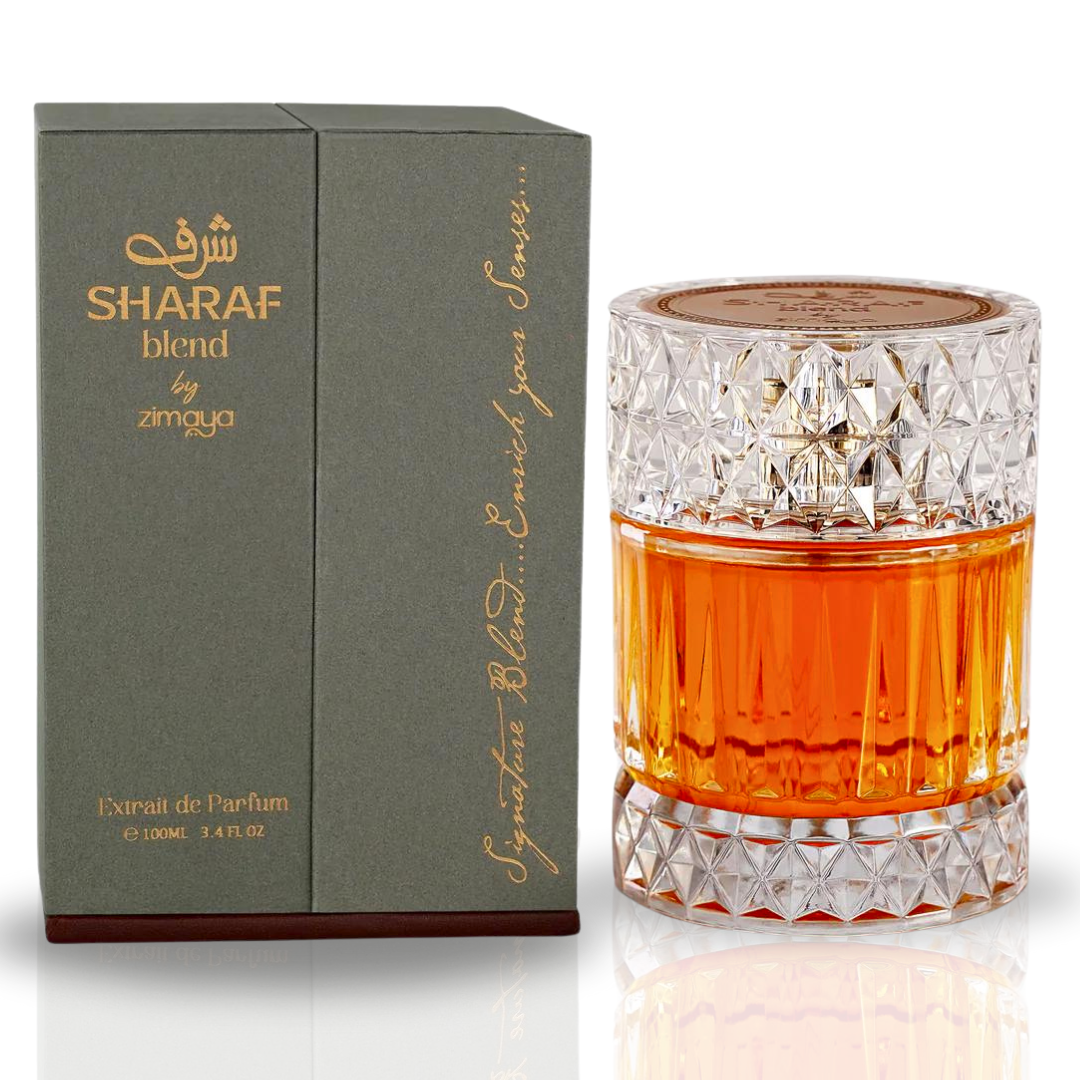 Sharaf Blend & Sharaf The Club - Extrait De Parfum Spray 100ML (3.4OZ), Long Lasting, Signature Blend - Enrich Your Senses. (Value Pack) - Intense Oud