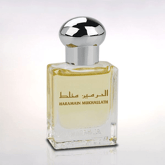 Mukhallath Perfume Oil-15ml(0.5 oz) by Al Haramain - Intense oud