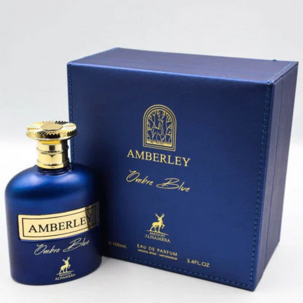 🩸AMBERLEY OMBRE BLUE ALHAMBRA MAİSON🦌 Maison Alhambra Amberley Ombre Blue  Edp odunsu, çiçəkli, torpaq, dəri və isti ədviyyatlı notlarla…