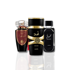 Mohra, Asad & Hayaati EDP- 100Ml (3.4Oz) Luxury Collection By Lattafa Perfumes - Intense oud