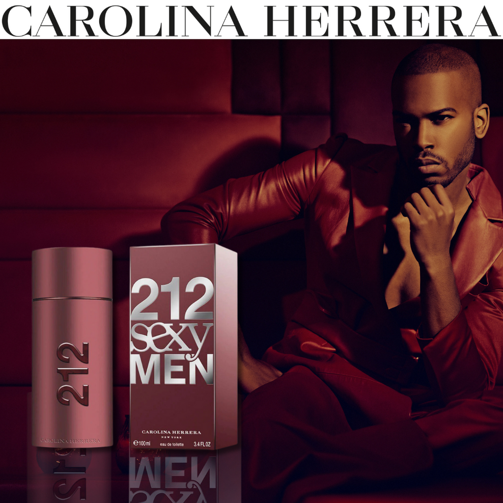 212 Sexy Men Edt 100ml 3 4oz By Carolina Herrera Intense Oud