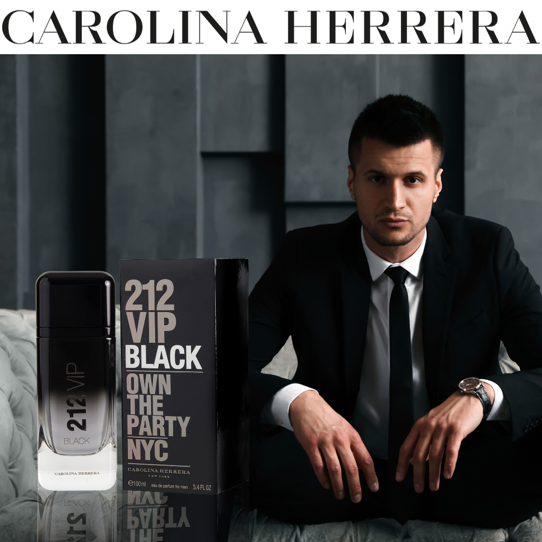 Carolina Herrera 212 Vip Black / Carolina Herrera EDP Spray 3.4 oz