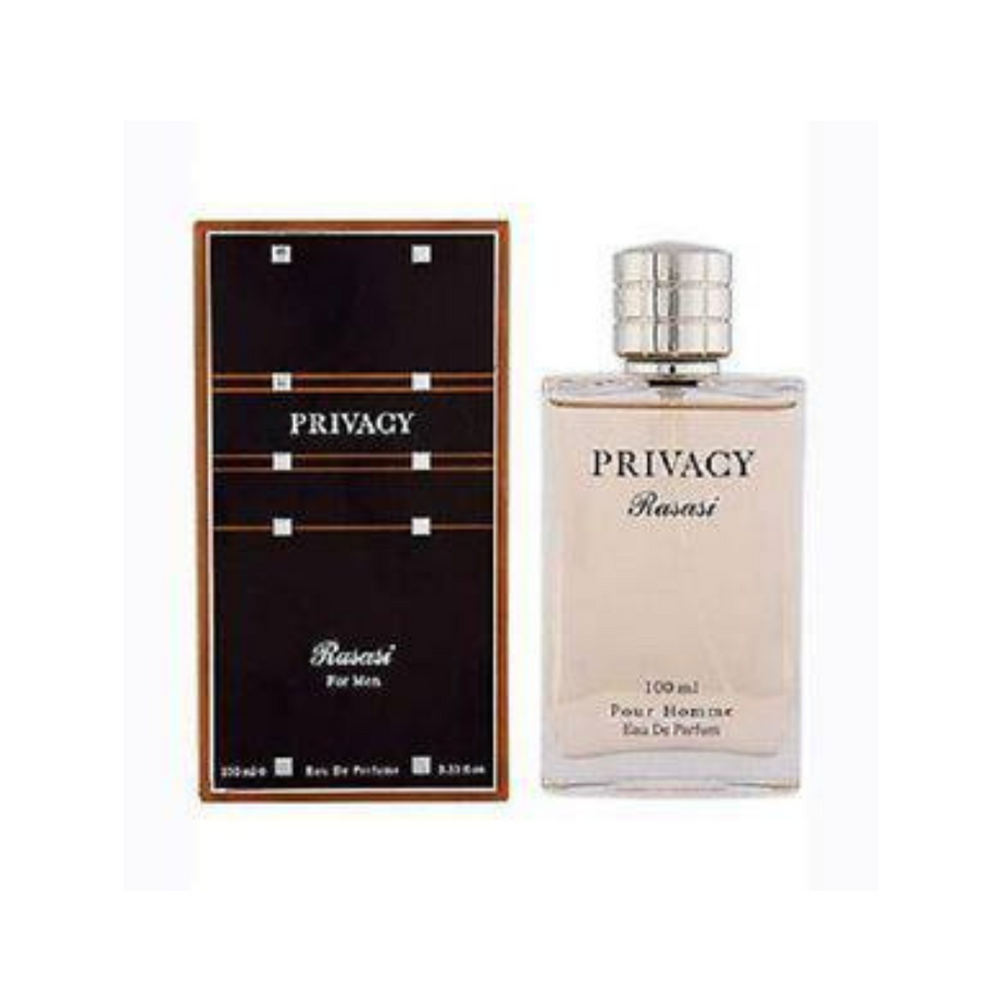 Privacy for Men EDP- 100 Ml (3.4 oz) by Rasasi - Intense Oud