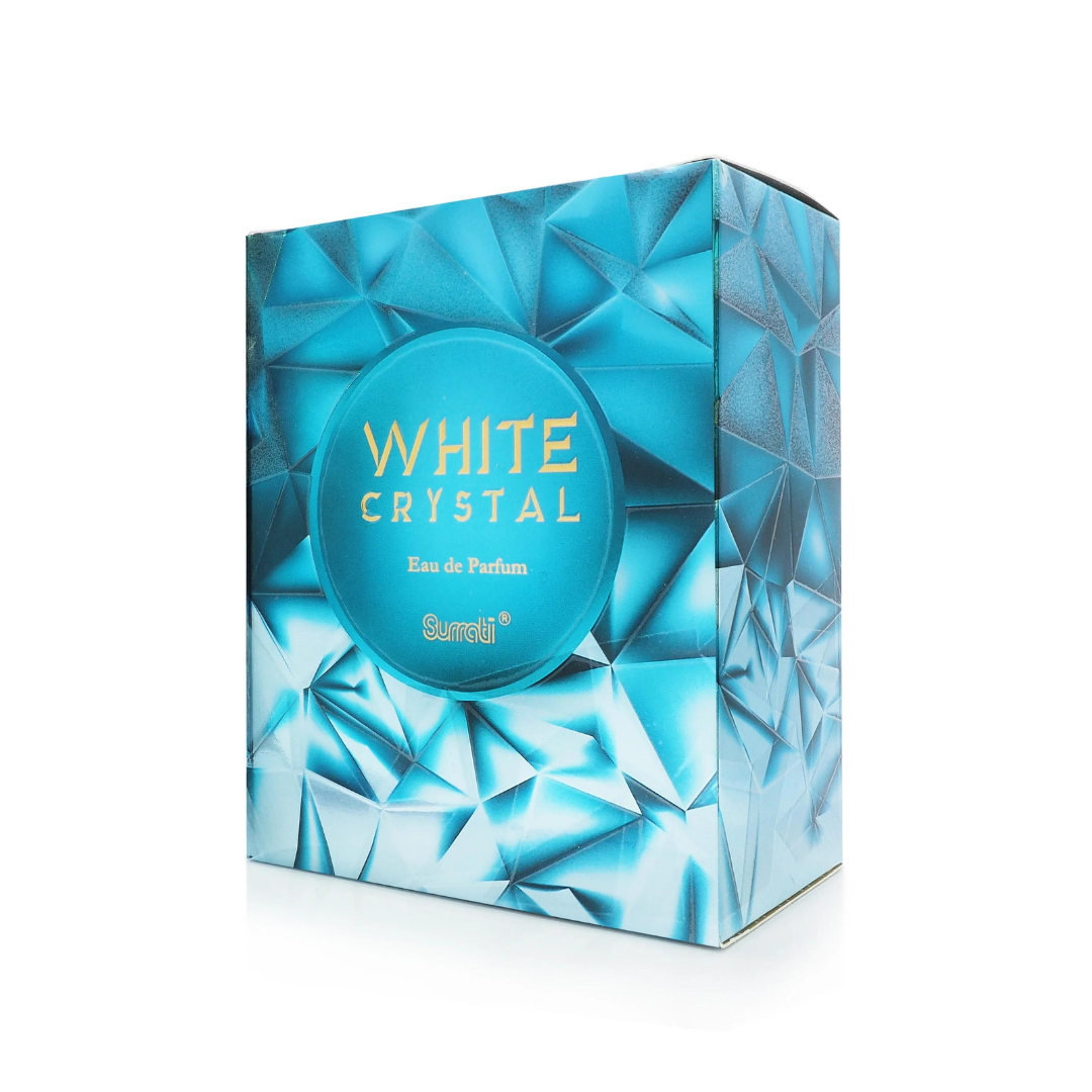 White Crystal EDP 100ML (3.4 OZ) by SURRATI, Exotic Fragrances for Men & Women. - Intense Oud