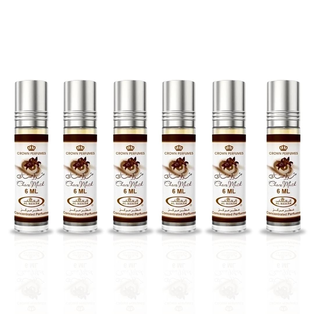 Choco Musk - 6ml (.2oz) Roll-on Perfume Oil by Al-Rehab (Box of 6)