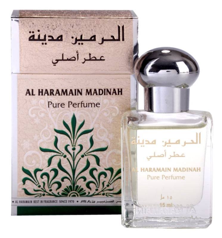 Madinah Perfume Oil-15ml(0.5 oz) by Al Haramain - Intense oud