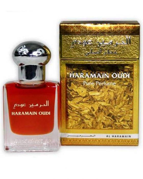 Oudi Perfume Oil-15ml(0.5 oz) by Al Haramain - Intense oud