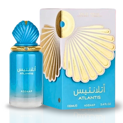 Atlantis Blue EDP-100ML (3.4Oz) by Asdaaf, Long Lasting Scents, Arabian Perfumes For Men & Women. - Intense Oud