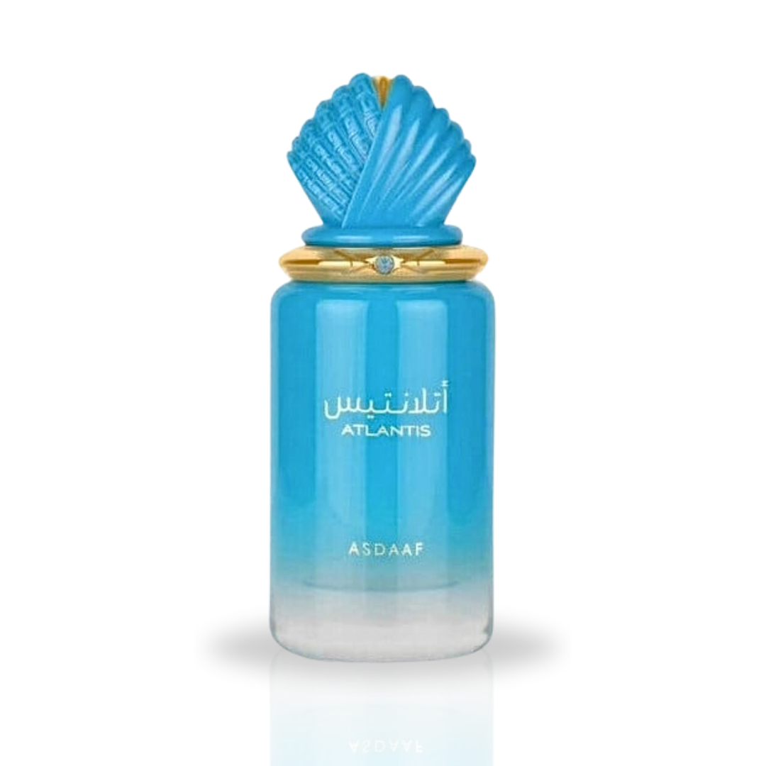 Atlantis Blue EDP-100ML (3.4Oz) by Asdaaf, Long Lasting Scents, Arabian Perfumes For Men & Women. - Intense Oud