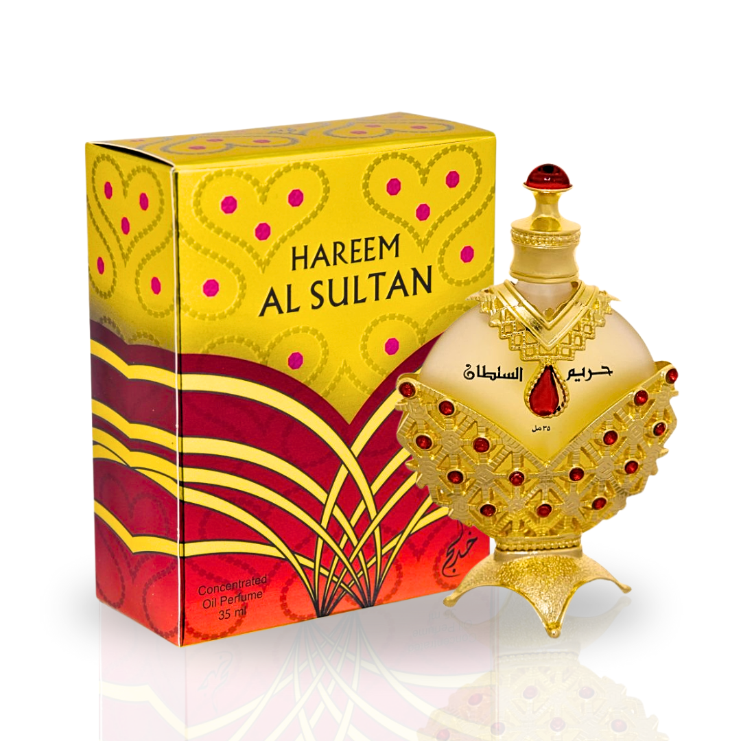 Elite Flora EDP 100ML (3.4 OZ) By Intense Elite & Hareem Al Sultan Gold CPO 35ML (1.1 OZ) by Khadlaj. (BUNDLE) - Intense Oud