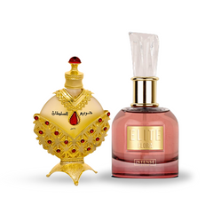 Elite Flora EDP 100ML (3.4 OZ) By Intense Elite & Hareem Al Sultan Gold CPO 35ML (1.1 OZ) by Khadlaj. (BUNDLE) - Intense Oud