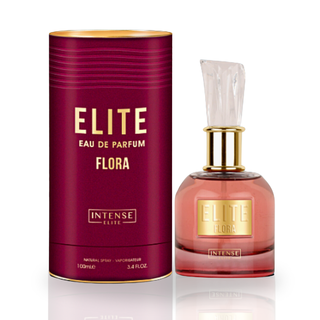 Elite Flora EDP 100ML (3.4 OZ) By Intense Elite & Hareem Al Sultan Gold CPO 35ML (1.1 OZ) by Khadlaj. (BUNDLE) - Intense Oud