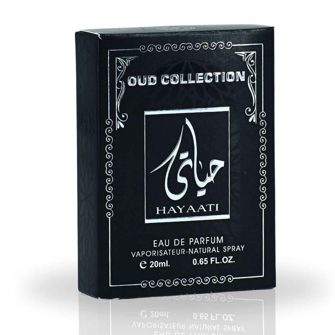 OUD COLLECTION Hayaati EDP Spray 20ML (0.7OZ) by Ard Al Zaafaran, Sample Size Fragrance Miniature - Intense Oud